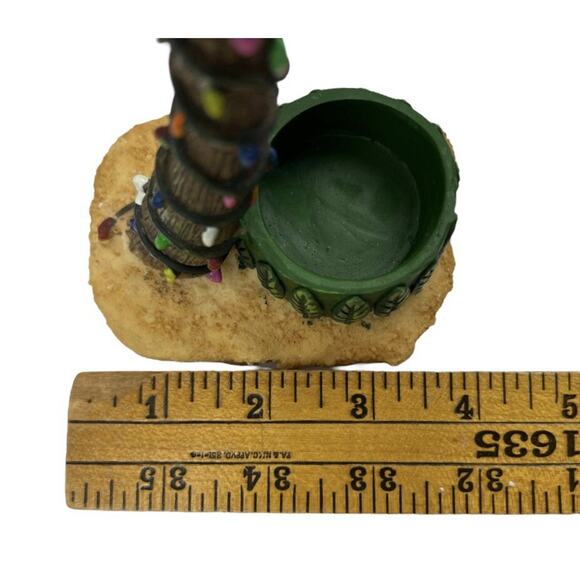 2 Scott's Palm Tree Tealight Holder Resort Collectible of Distinction Gift Deco - Picture 15 of 15